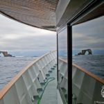 Aussicht Darwin Inseln Tauchsafariboot Galapagos Aggressor