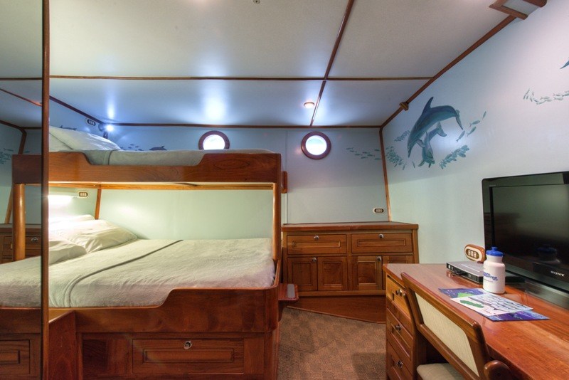 Doppelkabine Safarischiff MV Argo