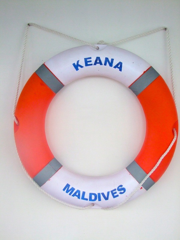 Rettungsring Tauchsafariboot MV Keana