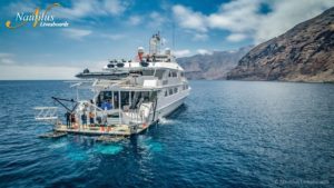 Rückansicht Tauchboot Nautilus Belle Amie