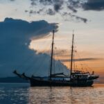 Sonnenuntergang Tauchsafariboot Adelaar