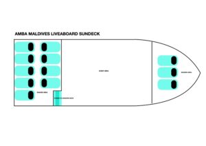 Deckplan Sonnendeck Tauchschiff Amba