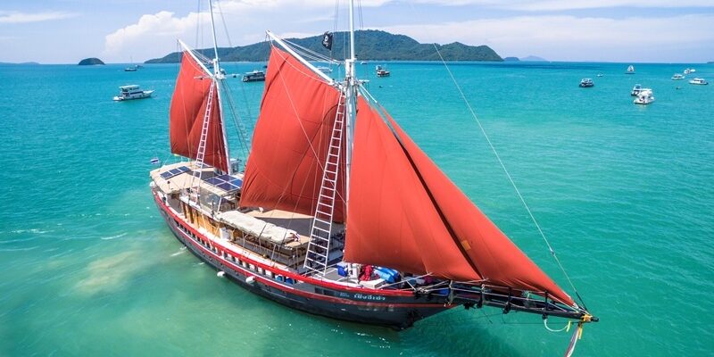 Volle Segel Safariyacht Thailand Master