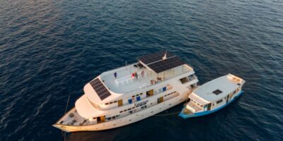 Schiff Dhoni Tauchschiff Keana