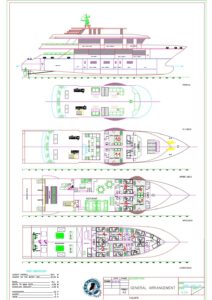 Deckplan Liveaboard Blue Storm