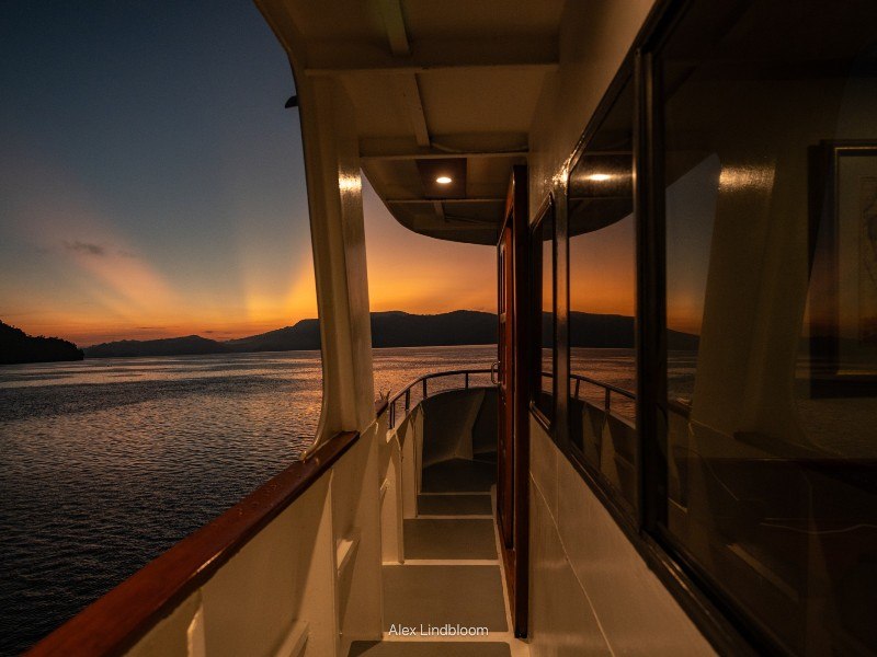 Sonnenuntergang Tauchschiff Mermaid 1