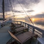Oberdeck Tauchsafariyacht Pindito