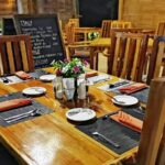 Gedeckter Tisch Kawayan Holiday Resort