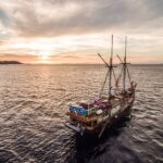 Rückansicht Tauchschiff Carpe Diem Phinisi