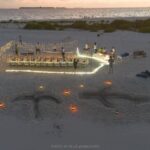 Beach BBQ Safariboot White Pearl