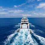 Rückansicht Tauchschiff White Pearl