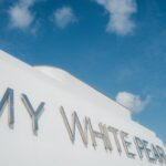 Schriftzug Tauchboot White Pearl