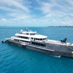 Frontale Draufsicht Safariboot Black Pearl