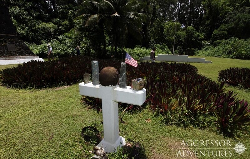 grabmal-wwii-palau-aggressor-ii Krieger Denkmal Tauchsafariboot Palau Aggressor II