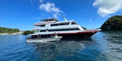 Schiff Dhoni Palau Aggressor II
