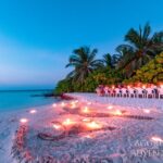 Beach BBQ Tauchyacht Maldives Aggressor II