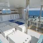 Open Air Lounge Tauchsafarischiff Maldives Aggressor II