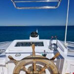 Steuerrad Flydeck Safarischiff Golden Imperial