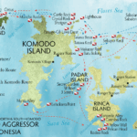 North South Komodo Route Tauchsafarischiff Komodo Aggressor