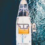 Vogelperspektive Safariboot Komodo Aggressor