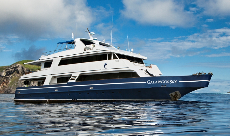 Tauchschiff Galapagos Sky
