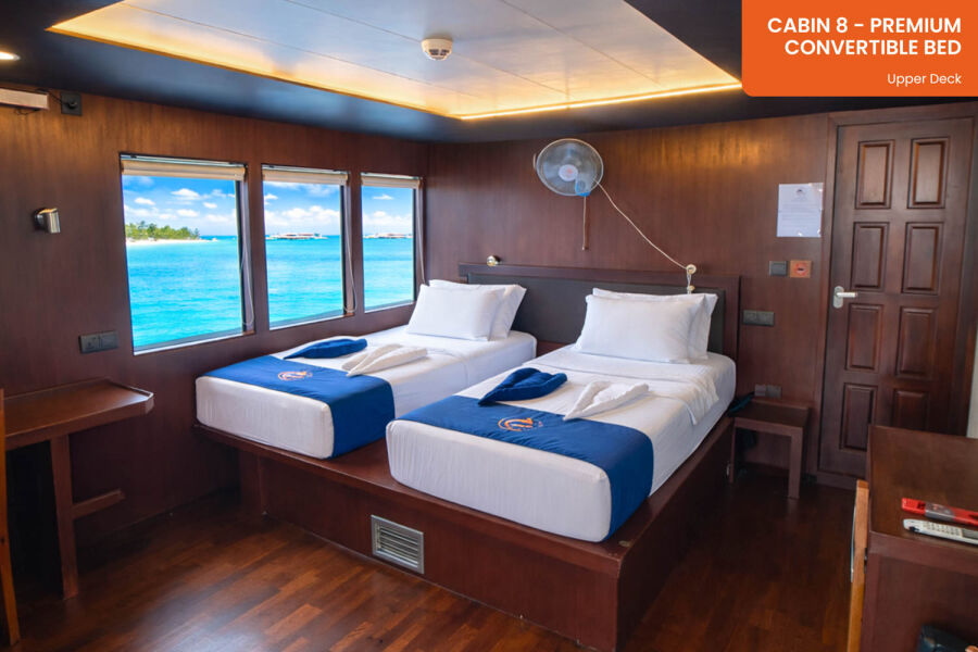 Lower Deck – 34 Premium HD Tauchsafarischiff Theia