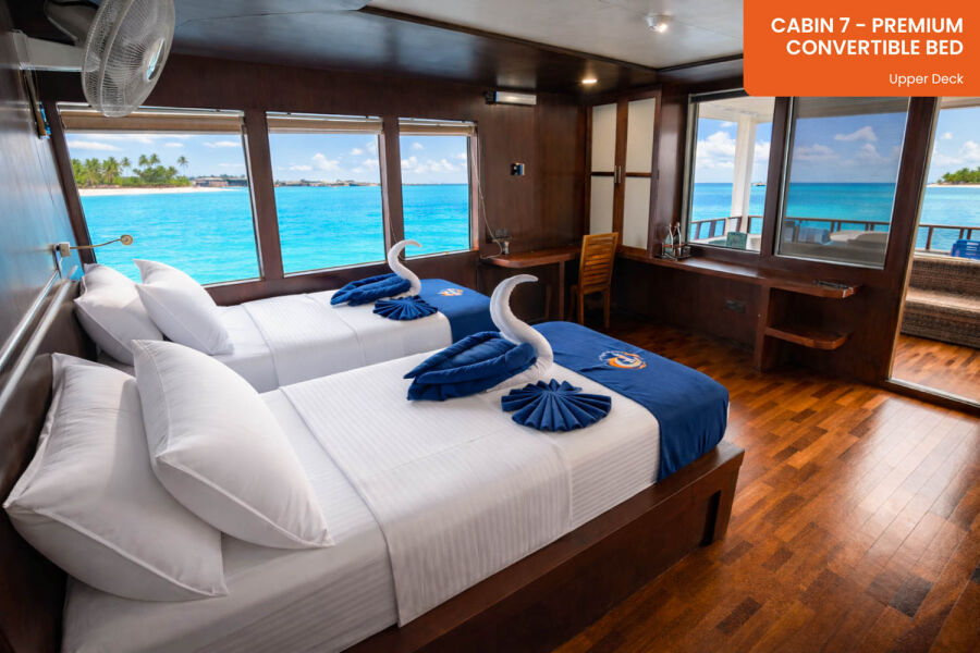 Lower Deck – 33 Premium Oberdeck Tauchsafariboot Theia