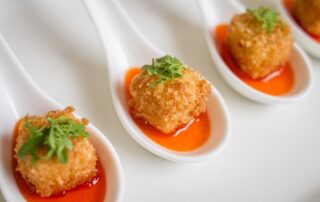 Vegan Crispy Tofu Tauchsafariyacht Galapagos Sky