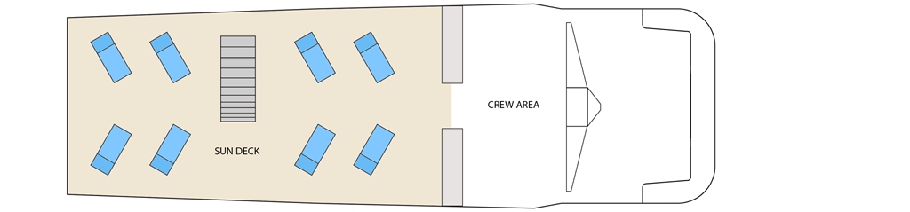 Deckplan SD Tauchsafarischiff Aqua